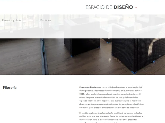 Espacio de Diseño inaugura su nuevo sitio web