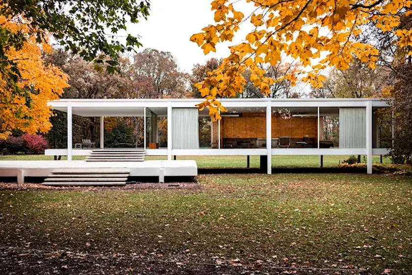 Mies van der Rohe y la Casa Farnsworth: lecciones de arquitectura de diseño