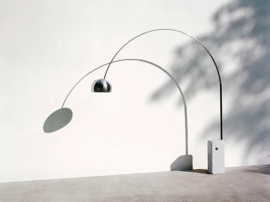 ILUMINACIÓN: Lámpara Arco. Achille Castiglioni 1962